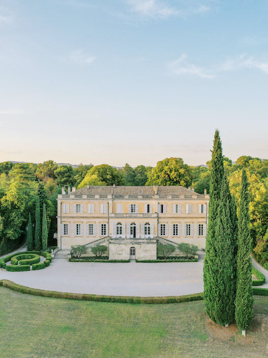 Château Martinay, a wedding venue near Avignon in Provence