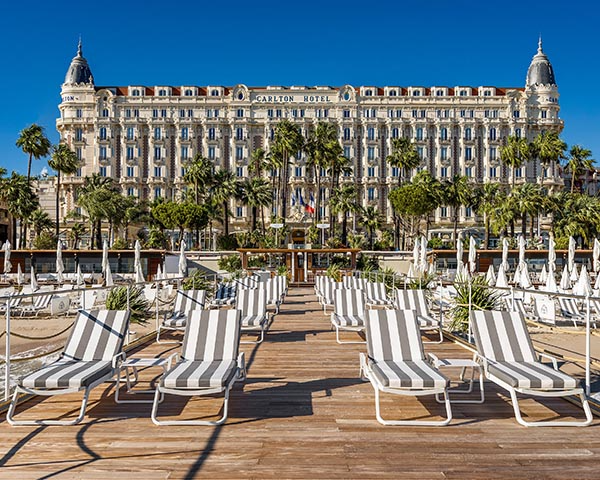 Carlton Cannes hotel, a luxury wedding venue on the French Riviera